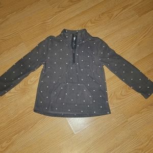 Old Navy Girls Fleece Sweater W/ Zipper - Size 5T